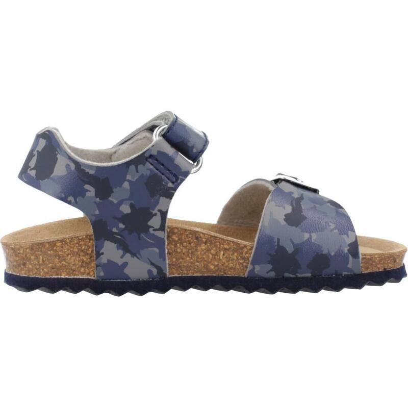 Sandales Geox Modèle J Ghita Boy Couleur Bleu