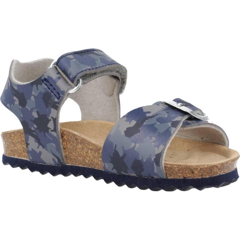 Sandales Geox Modèle J Ghita Boy Couleur Bleu