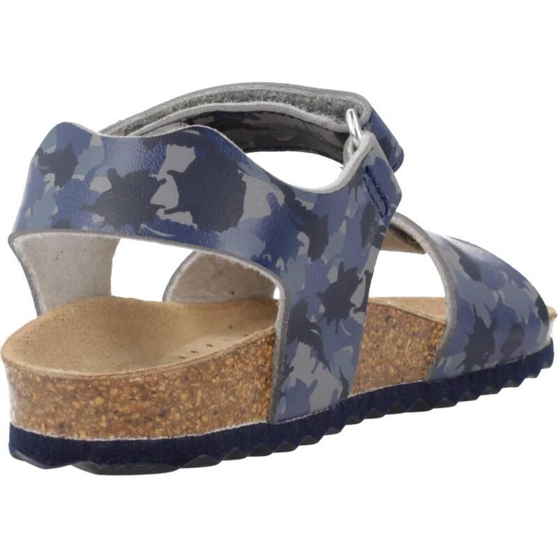 Sandales Geox Modèle J Ghita Boy Couleur Bleu