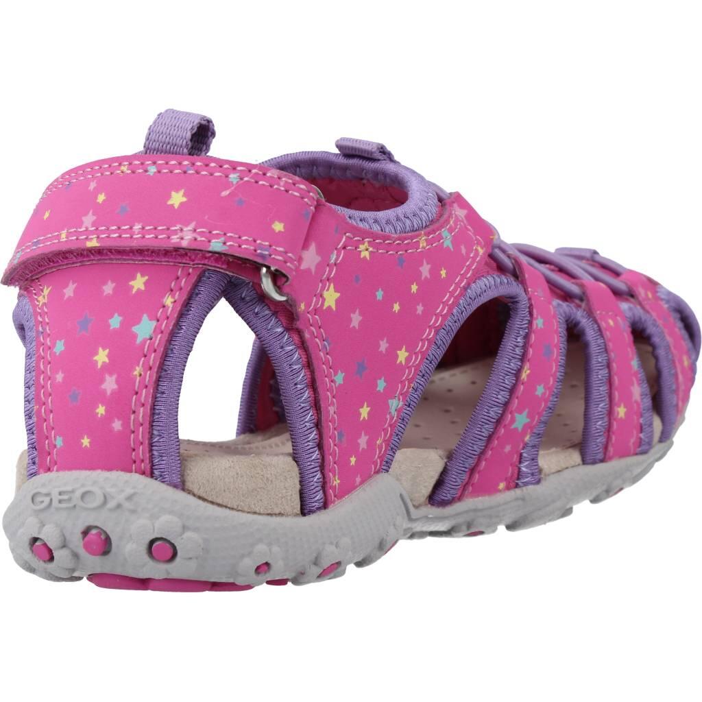 Sandales Geox Modèle Jr Sandal Roxanne A Couleur Rose 3/5