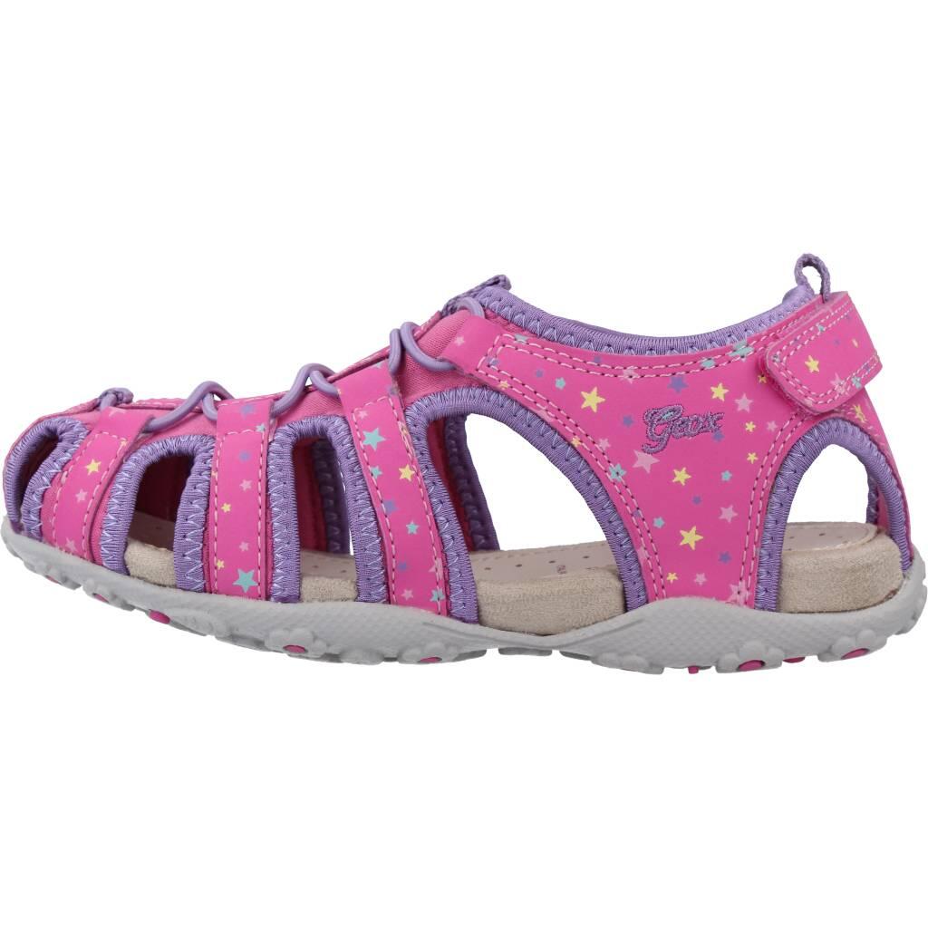 Sandales Geox Modèle Jr Sandal Roxanne A Couleur Rose 2/5