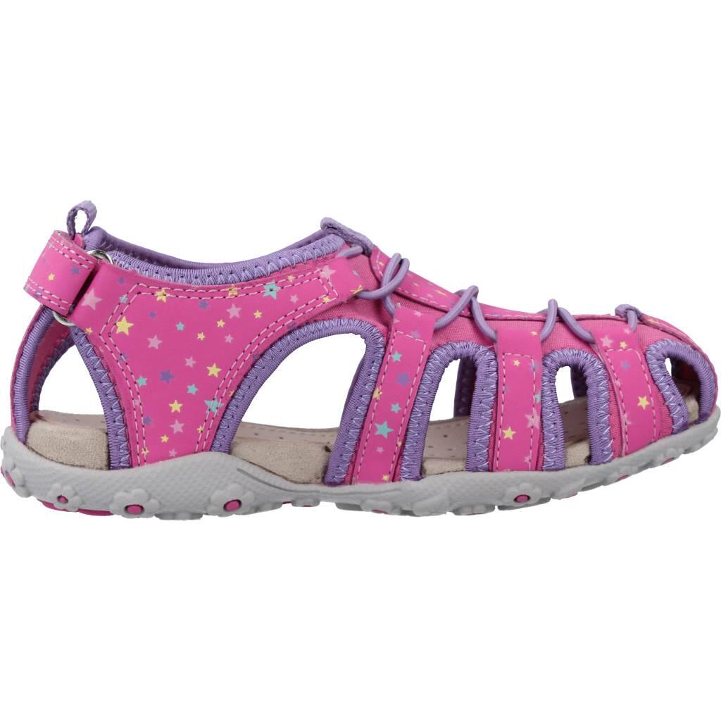 Sandales Geox Modèle Jr Sandal Roxanne A Couleur Rose 4/5