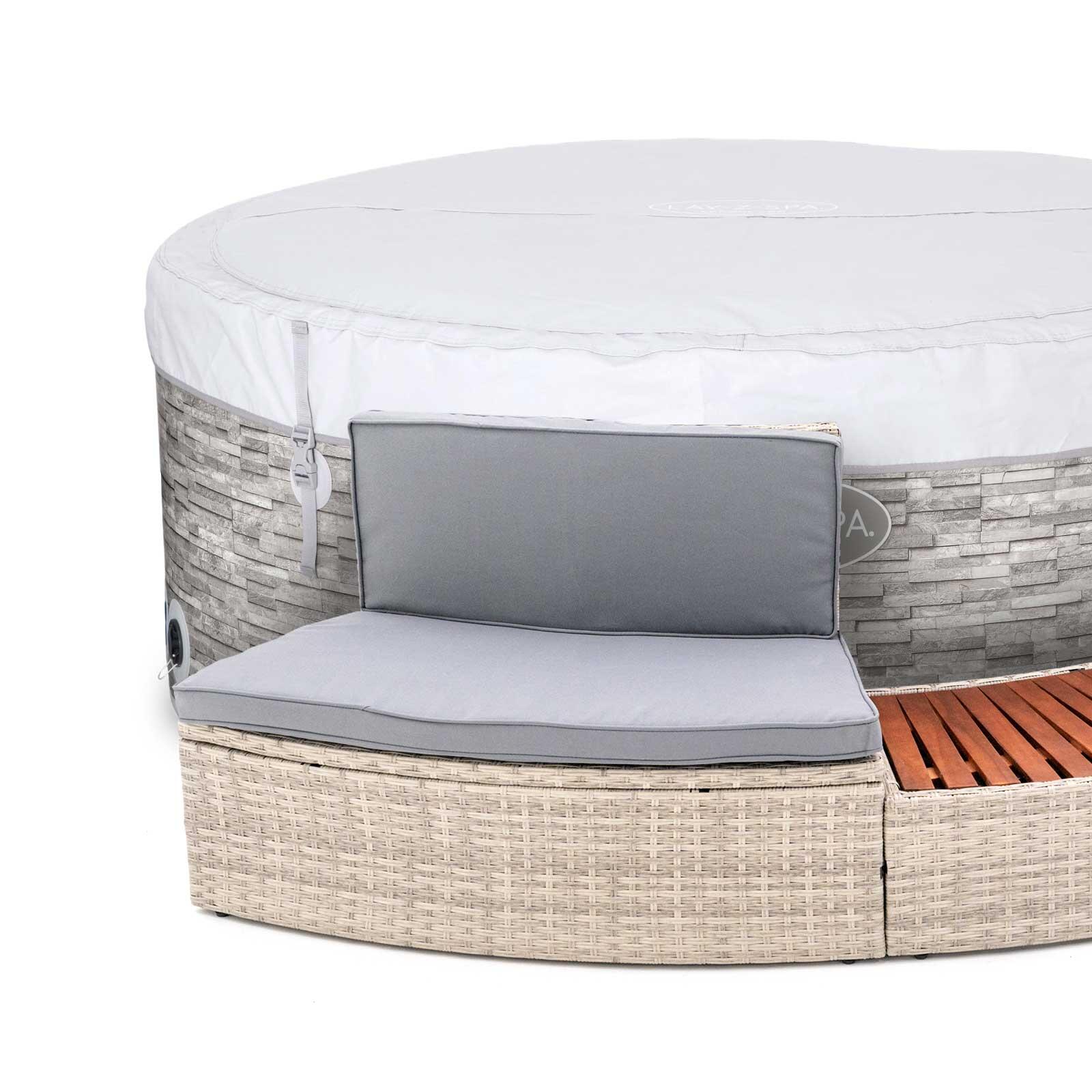 Spa insuflável Bestway Lay-Z-Spa Vancouver Airjet Ø155x60cm + Revestimento 3/5