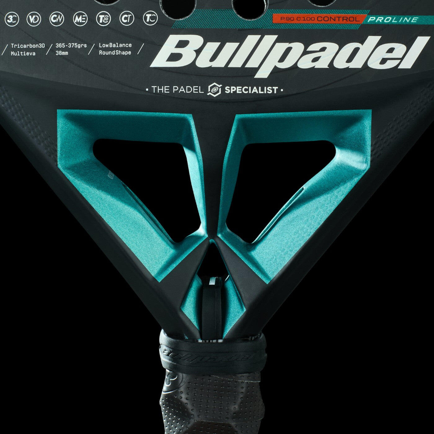 Padelschläger Bullpadel HACK 04 Hybrid 25 5/7