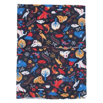 Schal Print Headgear Tube Neck Warmer in Blau