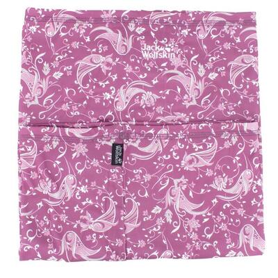 Accessoires Real Stuff Print Loop Tube Neck Warmer in Pink