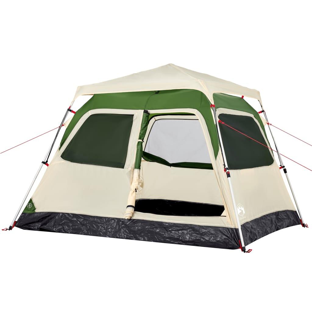 Tente dôme VidaXL 4 personnes polyester 190T enduit PU 4/7