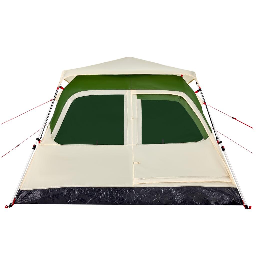 Tente dôme VidaXL 4 personnes polyester 190T enduit PU 6/7