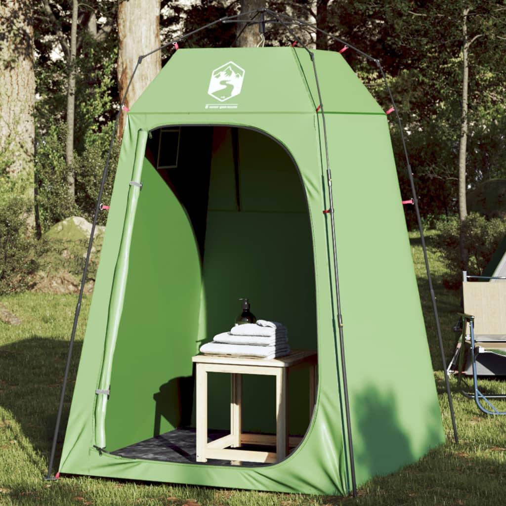 Tenda de privacidade libertação rápida impermeável verde