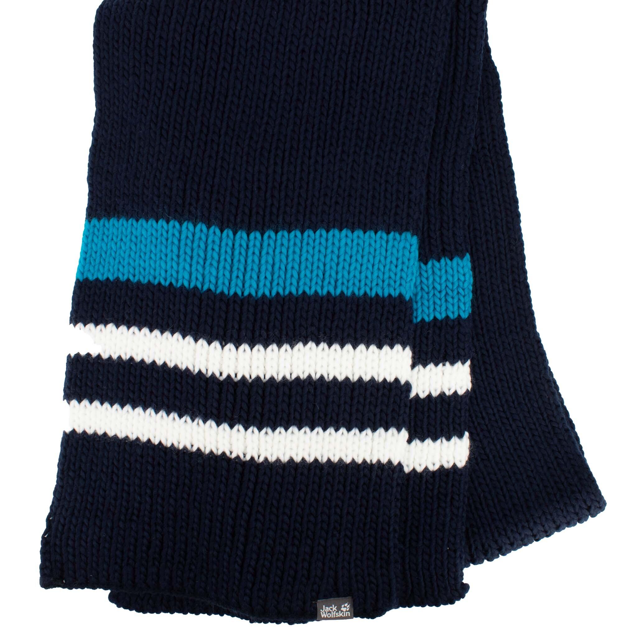 Accessoires Knit Scarf Schal in Blau JACK WOLFSKIN Decathlon
