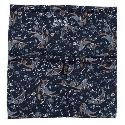 Accessoires Real Stuff Print Loop Tube Neck Warmer in Blau