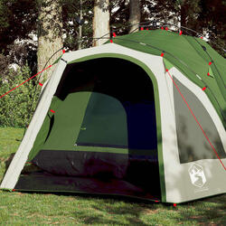 Tente Dome Vidaxl pour 3 Personnes - Verte
