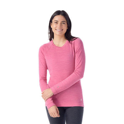 Thermoactieve dames lange mouwen smartwool merino 250 baselayer crew boxed
