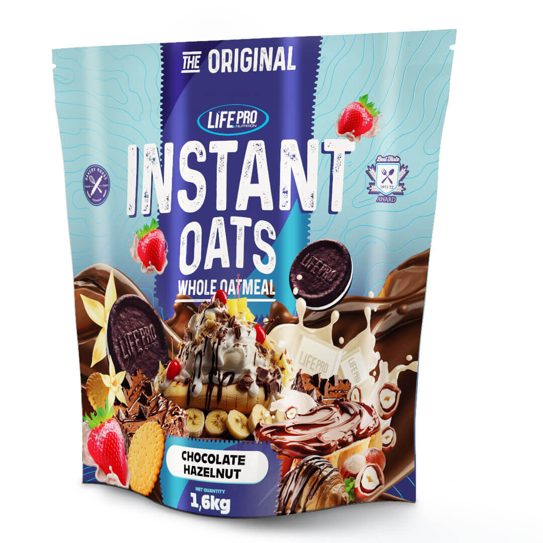 LifePRO Premium Instant Oatmeal Flour - 1,6 kg Czekolada z orzechami