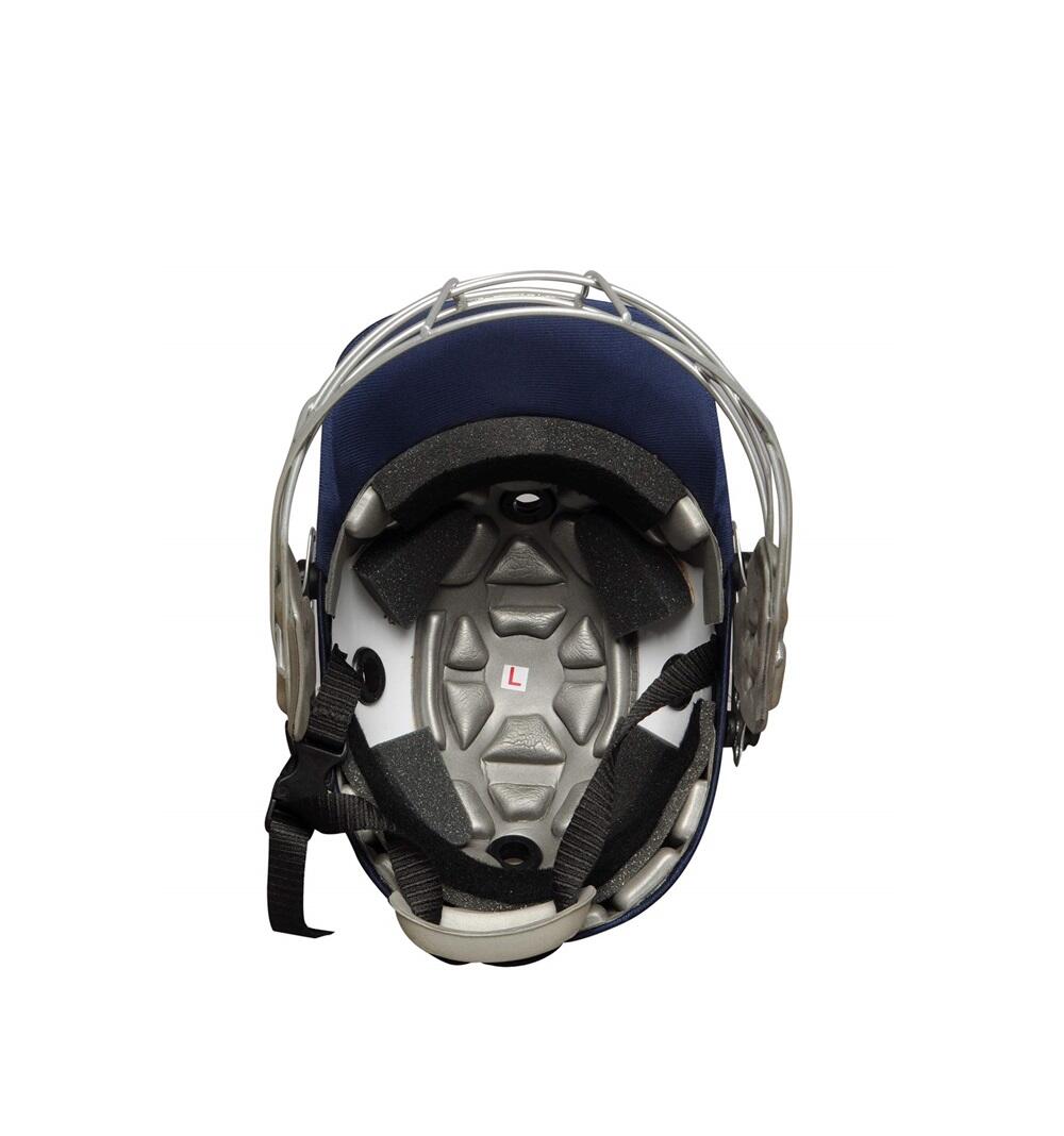 SS  Premium Cricket Helmet | Material: ABC Polystyrene| Fixed Spring Steel Grill 2/3