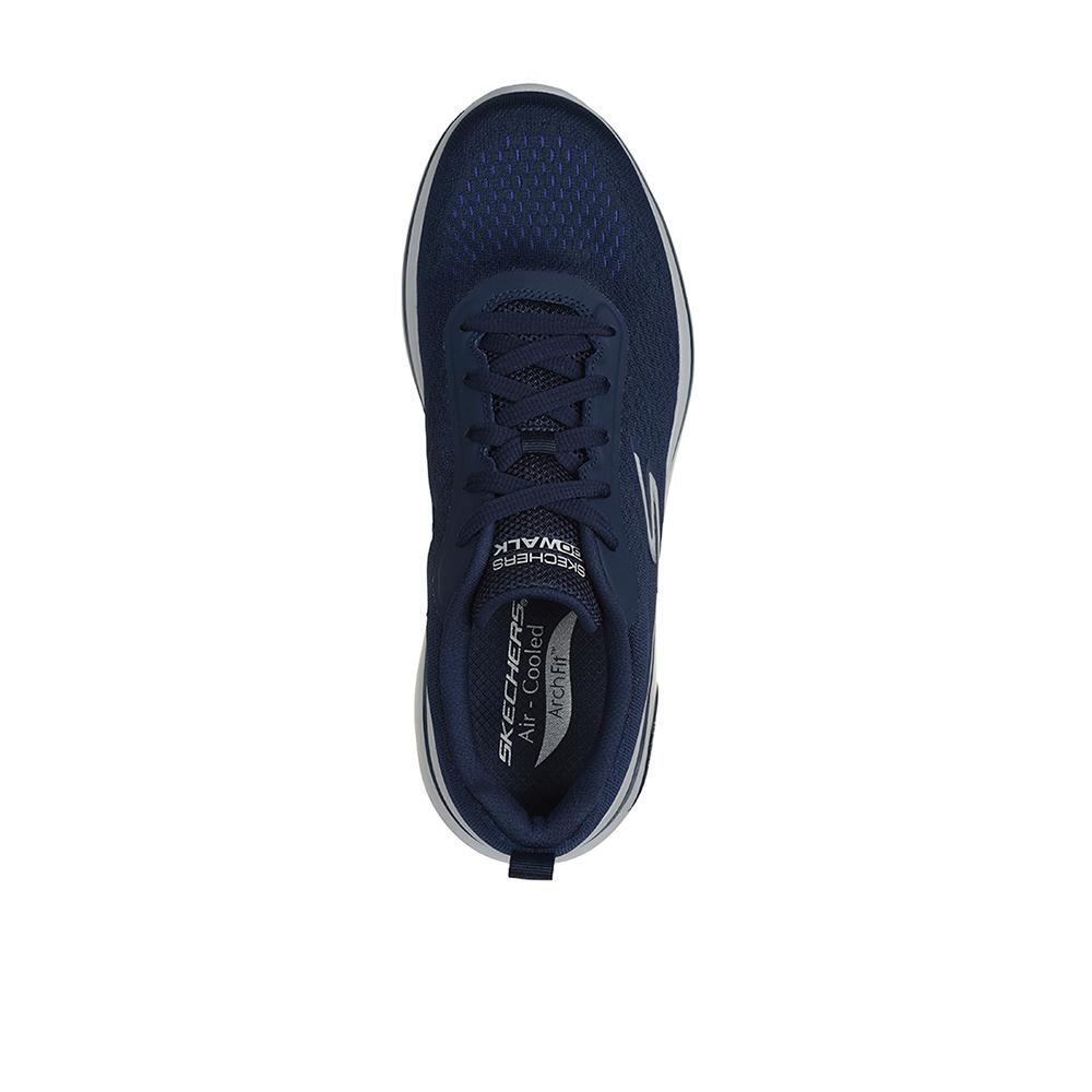 Tênis Skechers Masculinos Go Walk Arch Fit 2.0 Azul 3/5