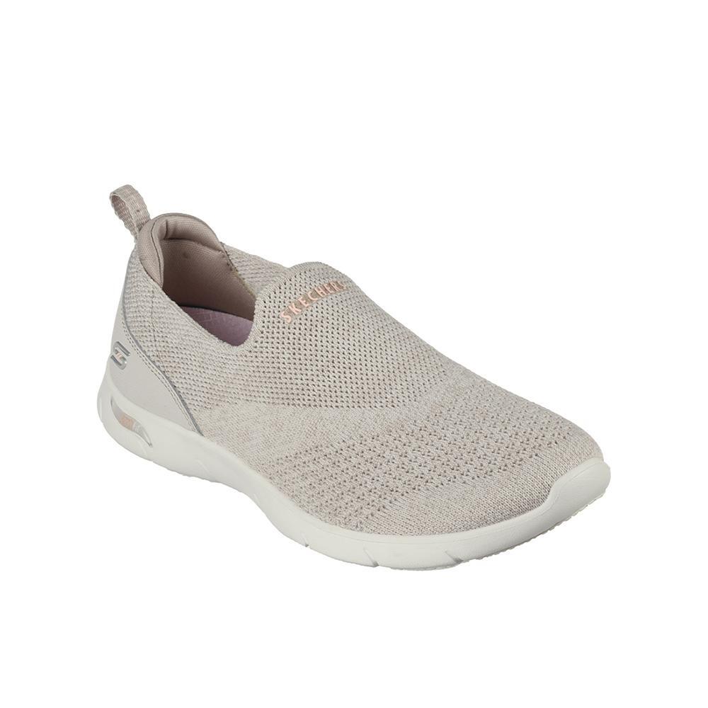 Tênis Skechers Women's Arch Fit Refine Bege 2/5