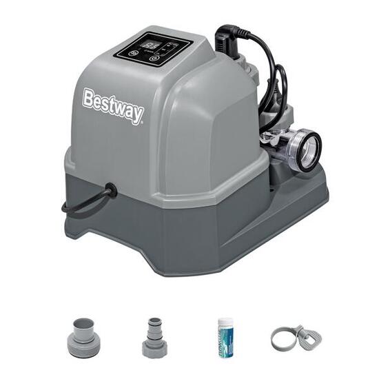 Chlorinateur piscine eau salée Hydrogenic Bestway 6 gh
