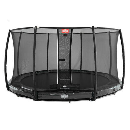 Trampoline BERG Elite + Filet de sécurité InGround Ronde Gr. anthr. 380