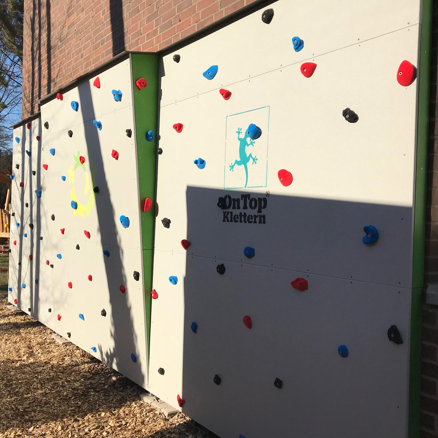 Boulderwand-Bausatz Outdoor Sport, Höhe 2,98 m 744 cm Mit Überhang Klettern 2/2