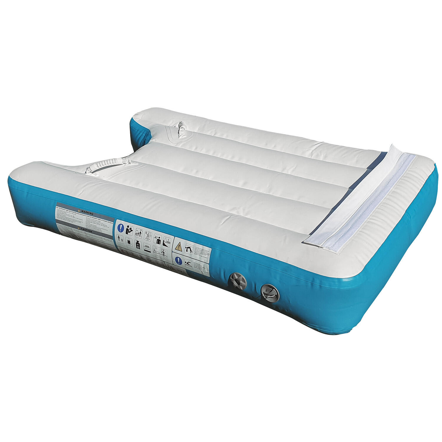 Wassertrampolin Pirates Tramp 500 Inkl. Base Step, Slide und Beam Schwimmen 2/6