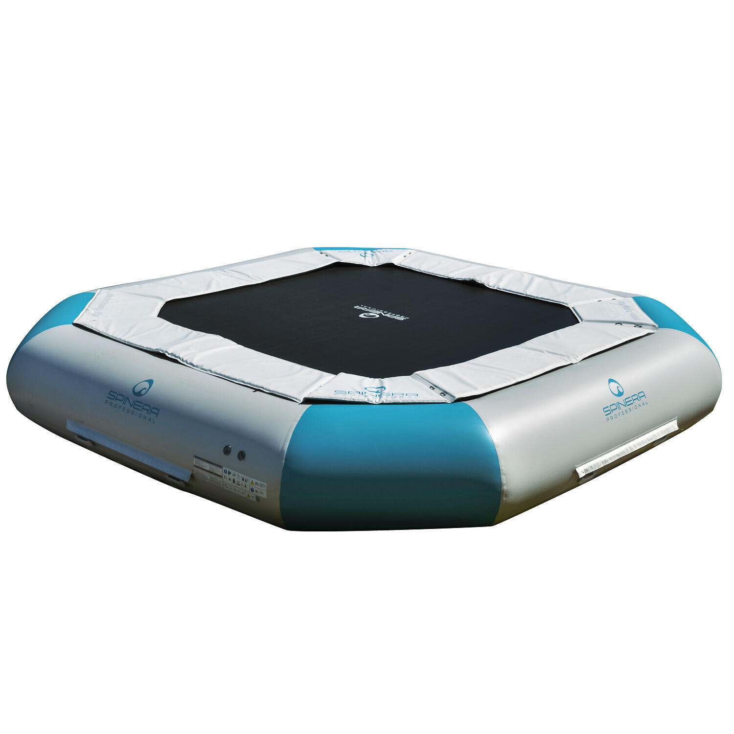 Wassertrampolin Pirates Tramp 500 Inkl. Base Step, Slide und Beam Schwimmen 4/6