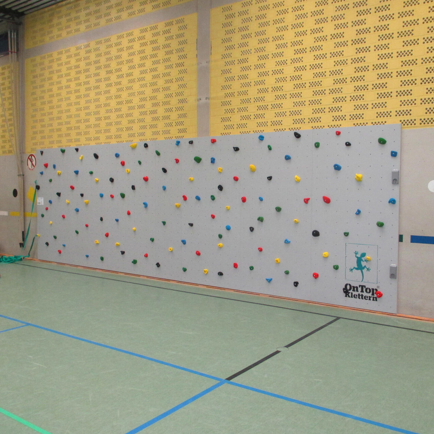 Boulderwand-Bausatz Indoor Basic, Höhe 2,48 m 744 cm Ohne Überhang Klettern 2/2