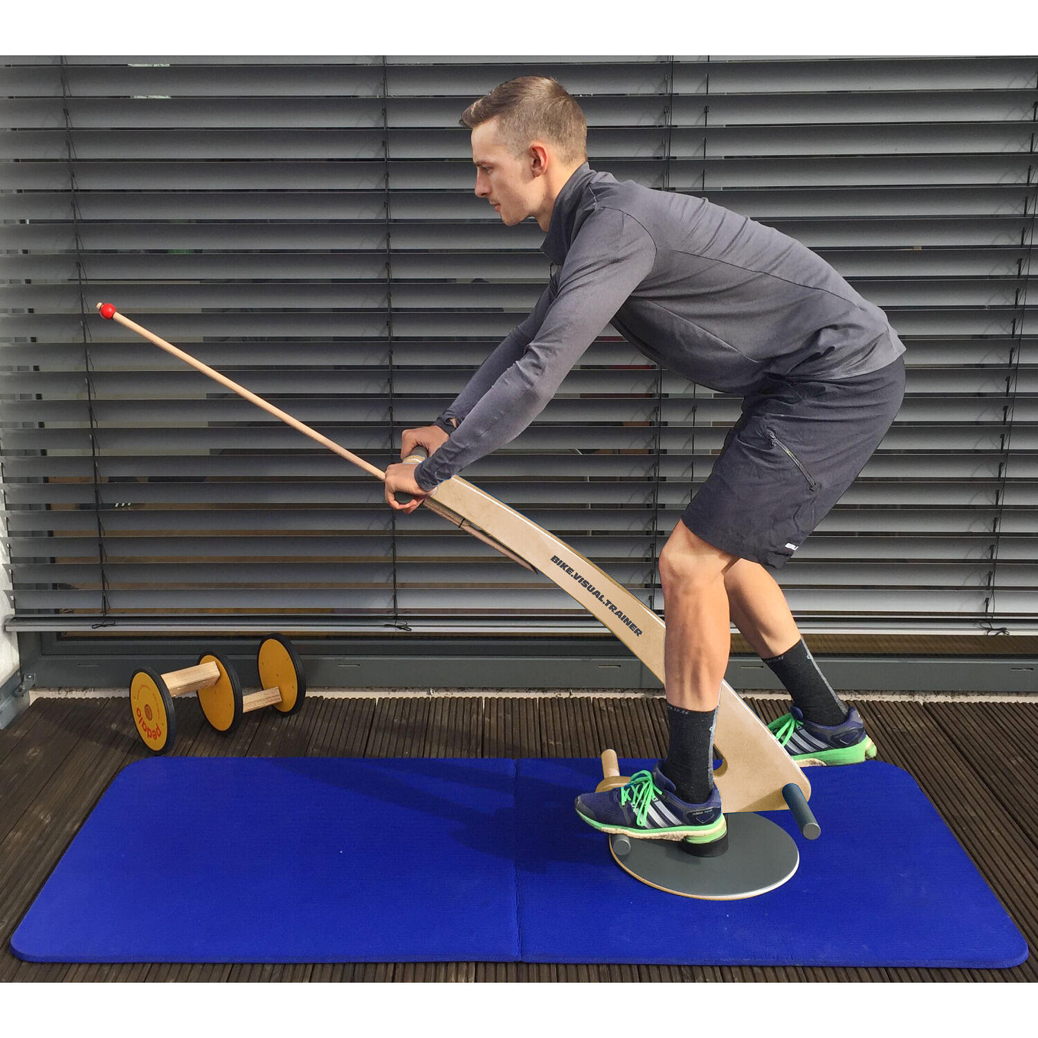 Balance-Board Bike.Visual.Trainer Functional Training Unisex 2/2