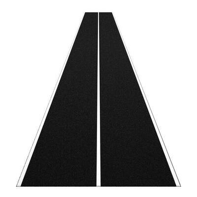 Sprintbahn Uni Sprint Schwarz 2x20 m Fitness / Krafttraining Unisex Schwarz