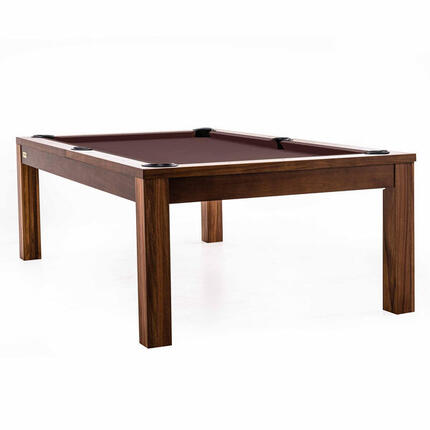 Table de billard Ambiance II Chocolat Simonis 860 7 pieds (Surface de jeu