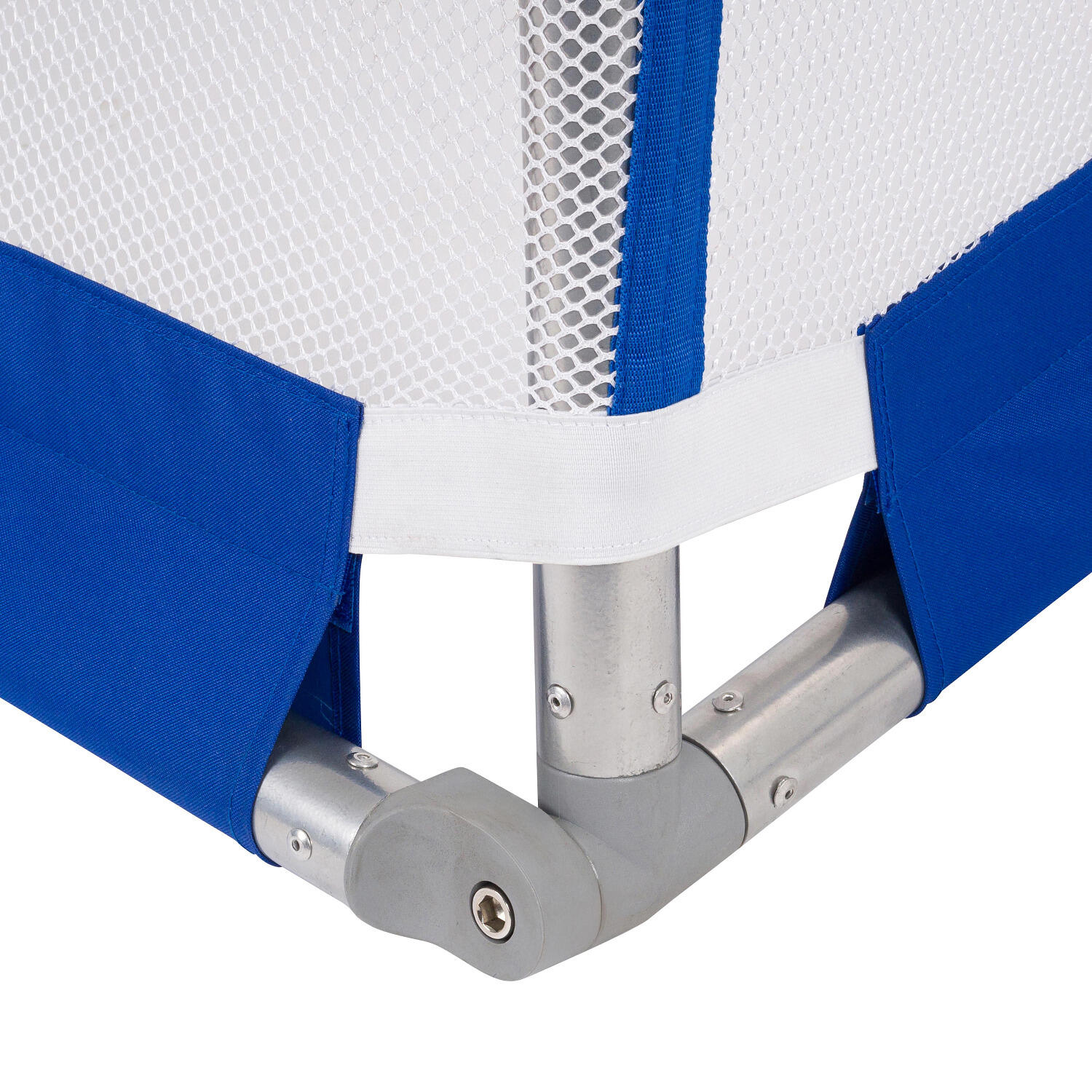 Mini-Fußballtor faltbar 120x80 cm Fussball Unisex Weiß 6/6