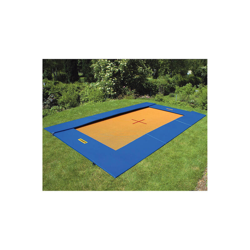 Trampoline enterré 524x311 cm Grand Master Bleu Unisexe
