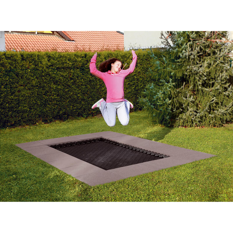 Trampoline enterré Adventure-Tramp « Kindergarten » Standard Unisexe