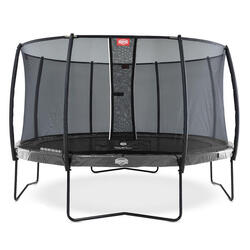 Trampoline BERG Elite + Filet de sécurité Regular Ronde Gr. anthr. 330
