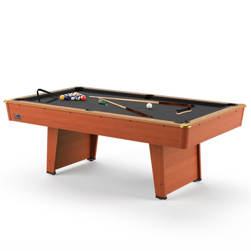 Bison Table de billard « Tirol », 7 ft, Noir