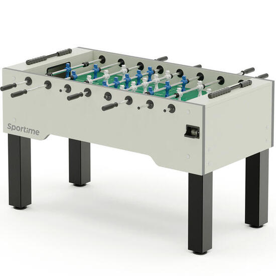 Tischkicker Dragon Steel Blue Guardian vs. White Dragon Spielfeld: Rasen-Grün