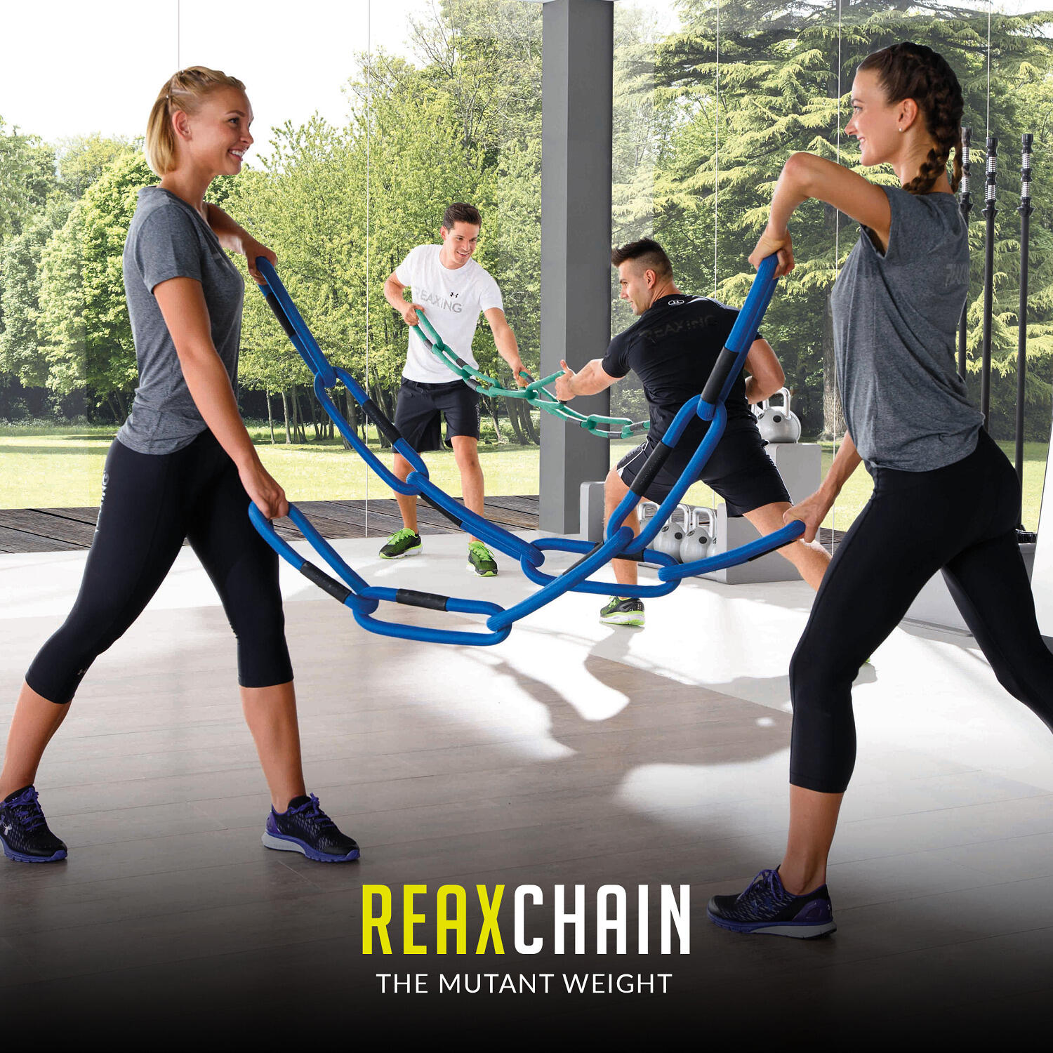 Gewichtsketten Reax Chain Fit 5 2 kg, Grau Gewichtheben Unisex Grau 4/5