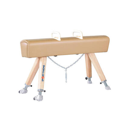 Pauschenpferd Classic Mit Holzbeinen Turnen Unisex