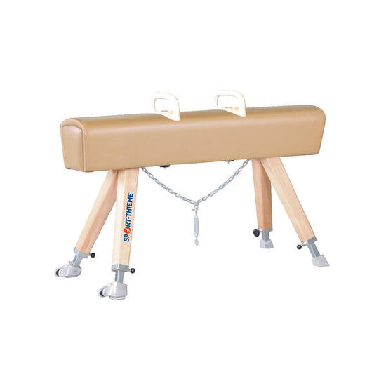 Pauschenpferd Classic Mit Holzbeinen Turnen Unisex