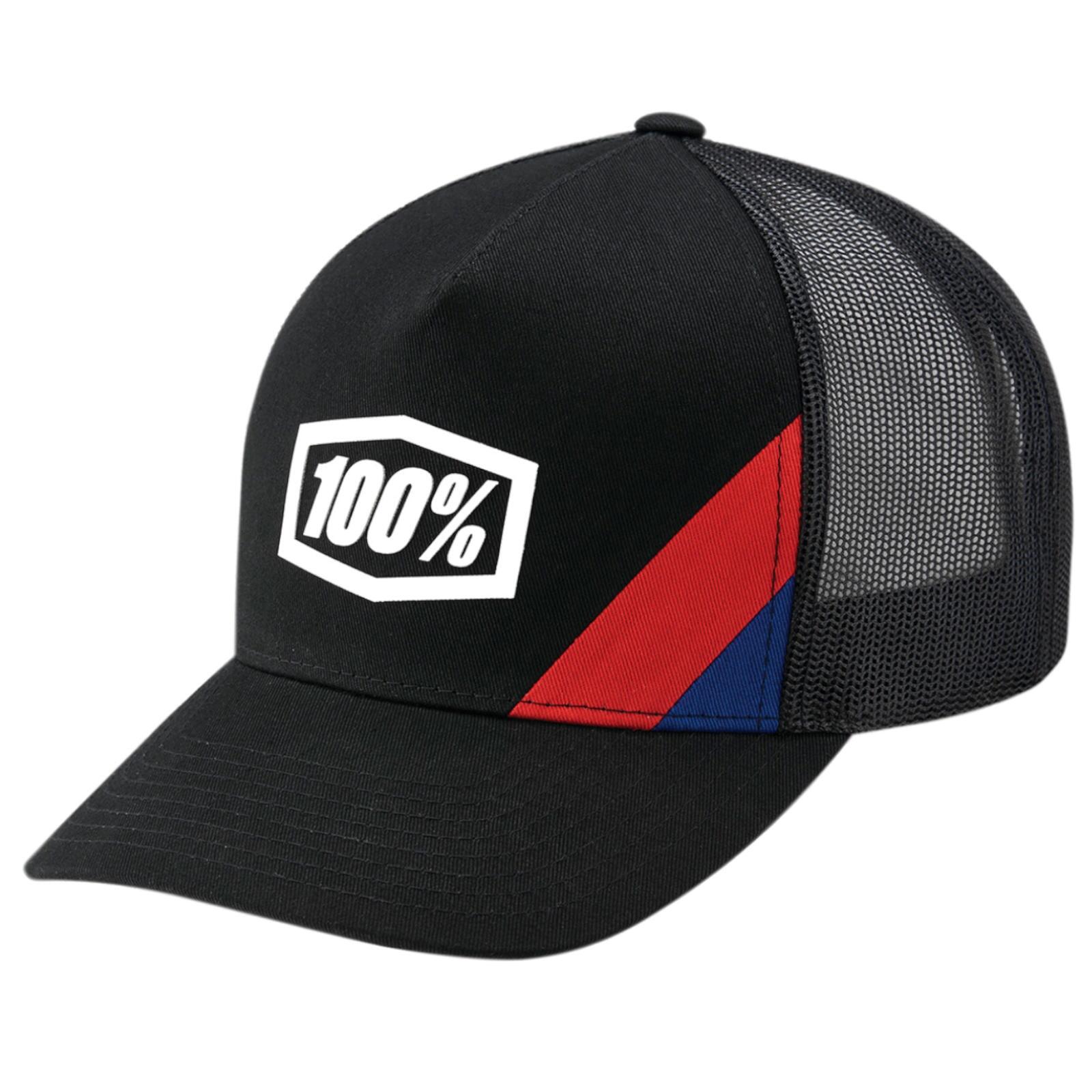 100% - Casquette 100% Cornerstone Trucker X-fit - Casquette - Noir - Taille Unique - Decathlon