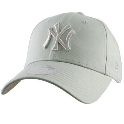 New Era Damen Baseball Cap 9Forty MLB New York Yankees. Hellgrün. Verstellbar