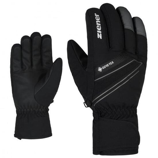 Gants de ski Hommes Alpine 100% - GUNAR GTX Noir/Gris