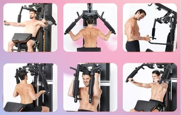 ATLAS SPORT DO ĆWICZEŃ 1 STANOWISKO STOS 72 kg 2x TYTAN 4/4