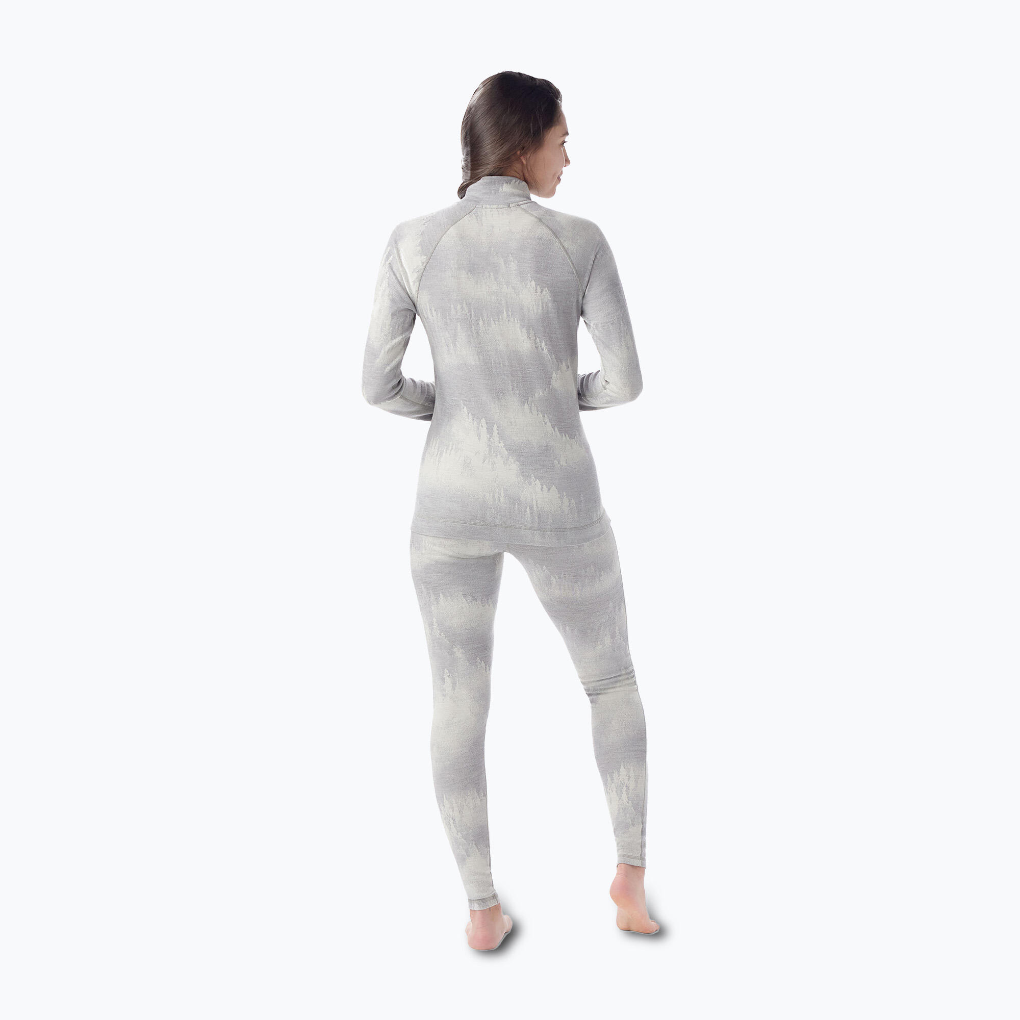 Smartwool Classic Thermal Merino Base Layer 1/4 Zip Boxed Sweatshirt Feminino 2/4
