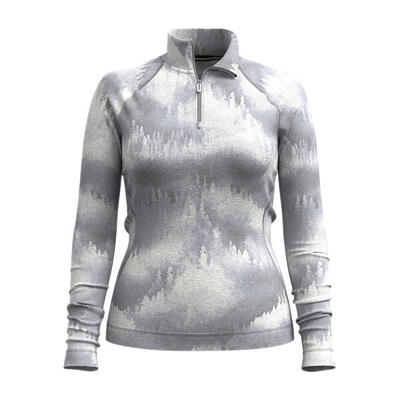Smartwool classic thermische merino basislaag 1/4 rits boxed dames sweatshirt