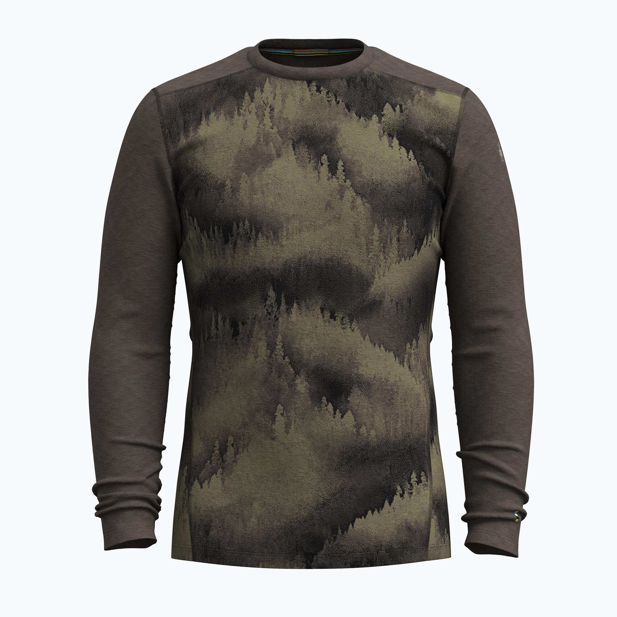 Manga longa termoativa masculina Smartwool Merino 250 Baselayer Crew Boxed 4/4