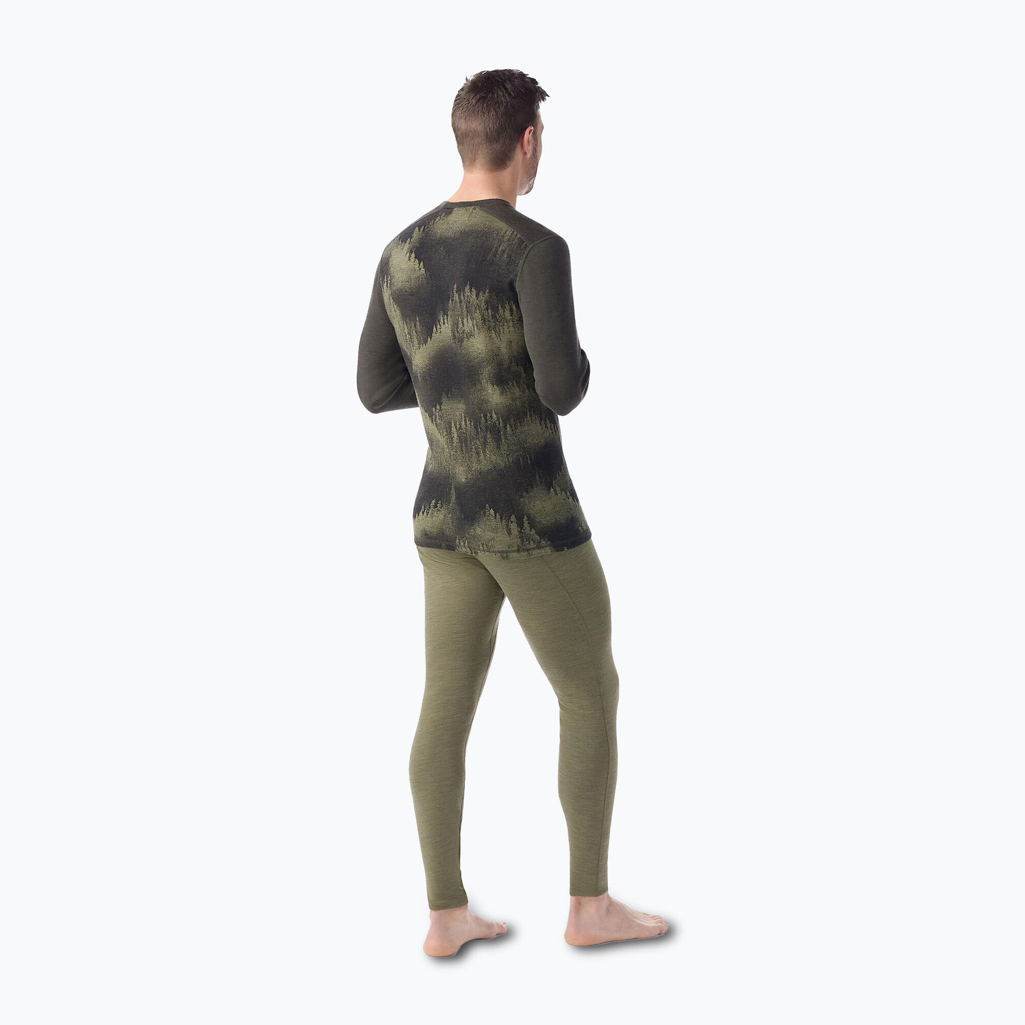 Manga longa termoativa masculina Smartwool Merino 250 Baselayer Crew Boxed 2/4