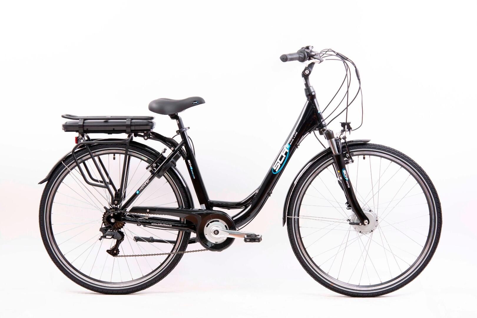 Bicicletă de oraș, E-Moving 28” aluminiu, suspensie