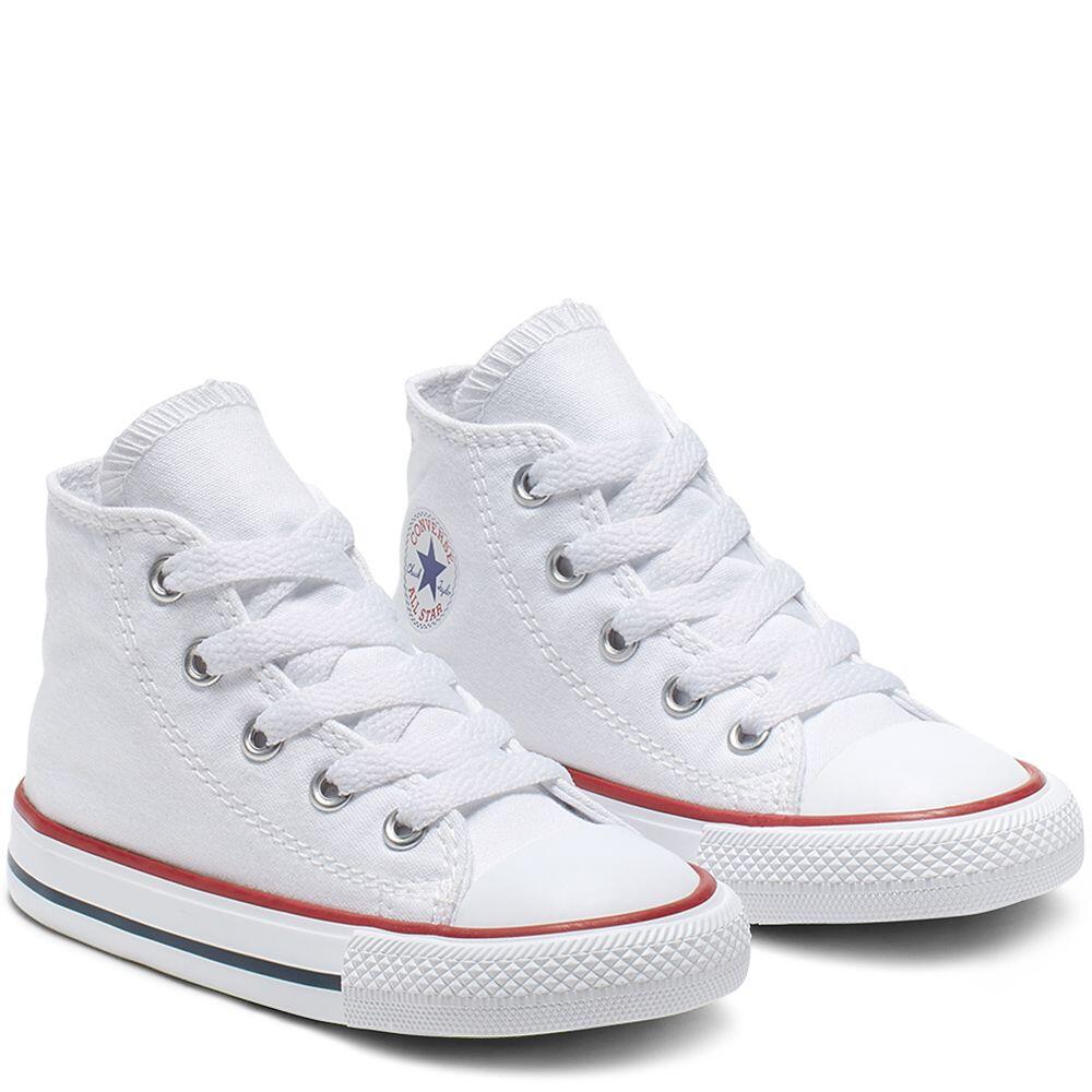 Botas para Crianças Converse 7J253C Branco 3/5