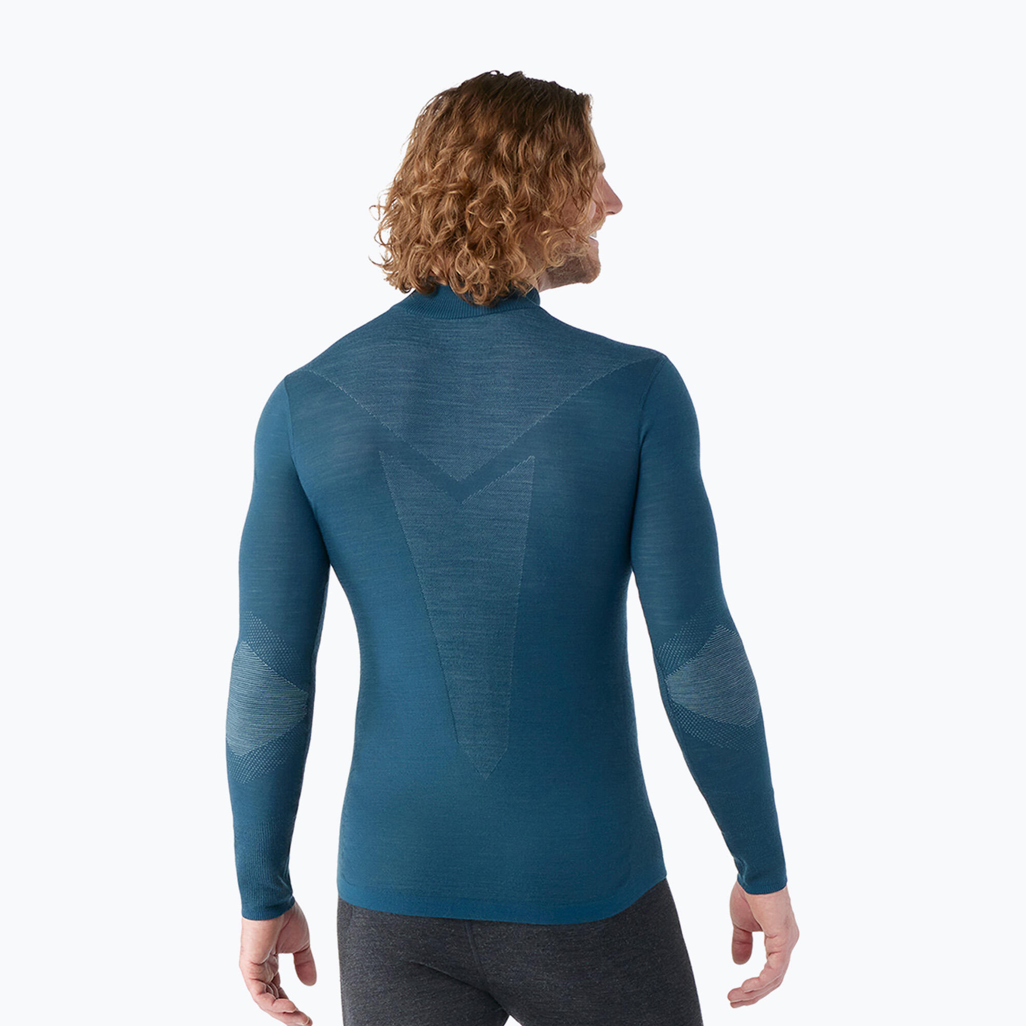 Moletom térmico masculino Smartwool Intraknit Thermal Merino Base Layer 1/4 Zip 2/3